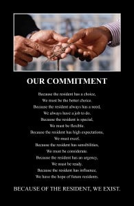 Residents Our Commitment