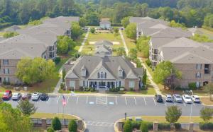 Apartments in Fayetteville, North Carolina - Aerial View of Gated Community